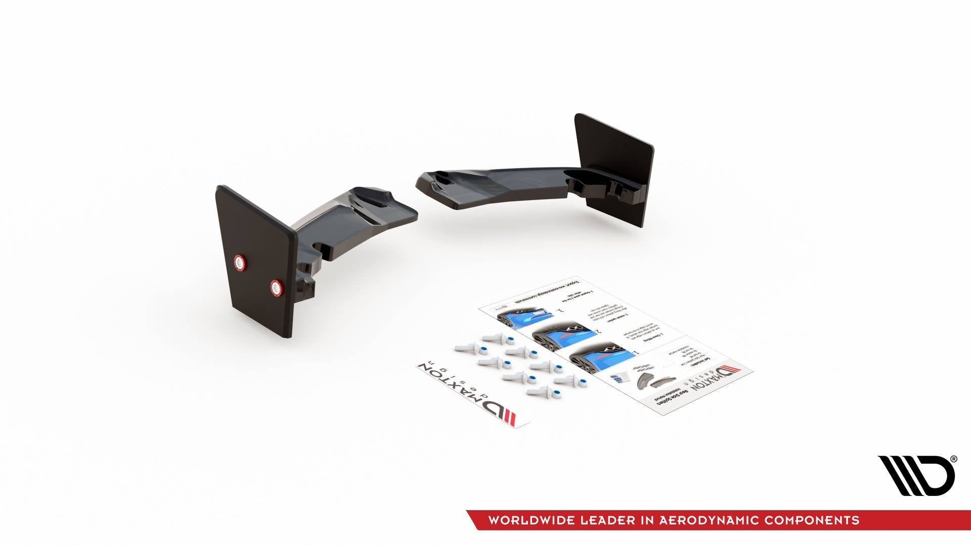 Maxton Design - Heck Ansatz Flaps Diffusor V4 + Flaps für Toyota GR Yaris Mk4 - Aerowerk.