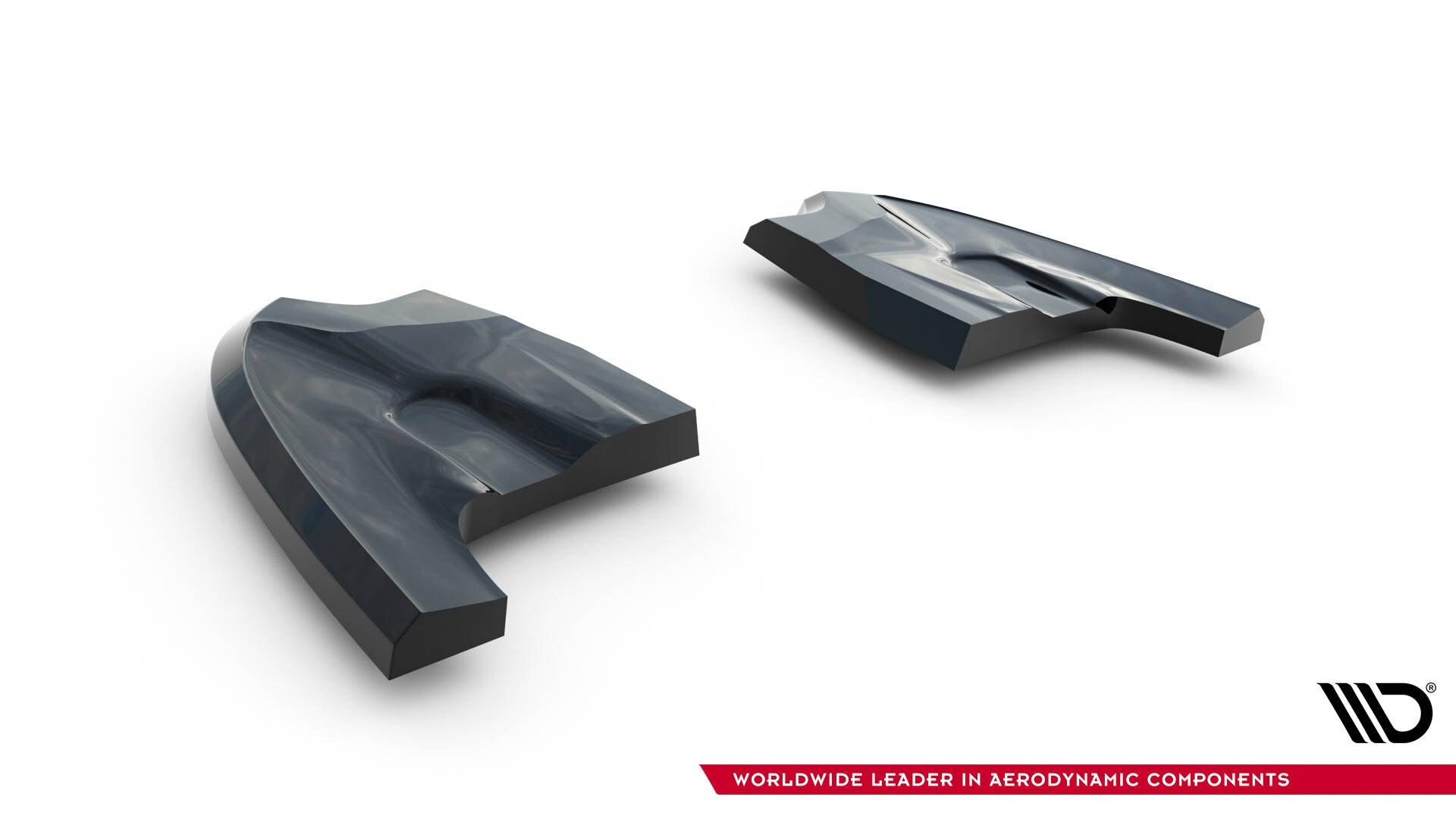 Maxton Design - Heck Ansatz Flaps Diffusor V4 für VW Golf GTI Clubsport Mk8 Facelift - Aerowerk.