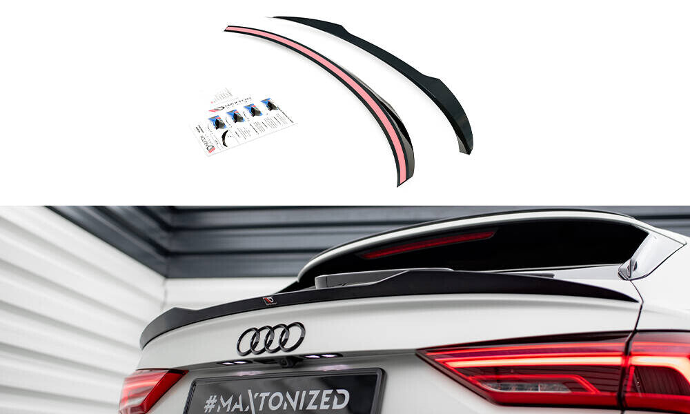 Heck Spoiler Aufsatz Abrisskante für Audi RSQ3 / Q3 S-Line Sportback