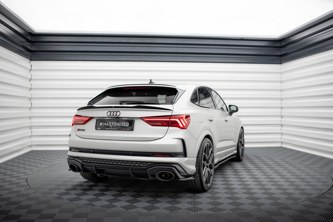 Heck Spoiler Aufsatz Abrisskante für Audi RSQ3 / Q3 S-Line Sportback