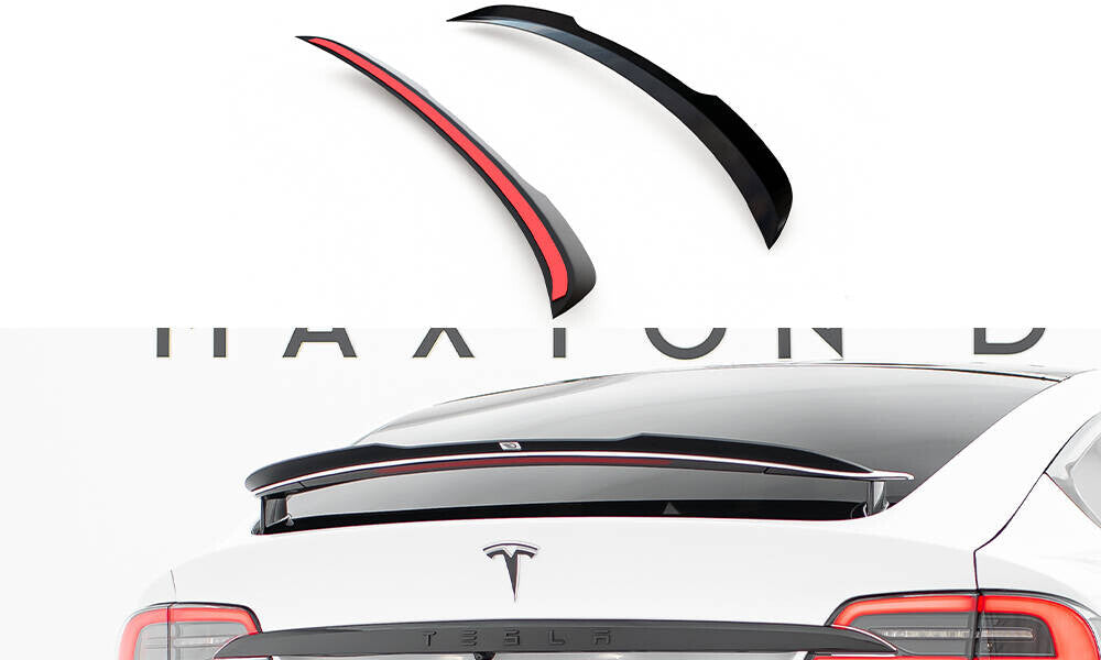 Heck Spoiler Aufsatz Abrisskante V.1 für TESLA MODEL X - Aerowerk.