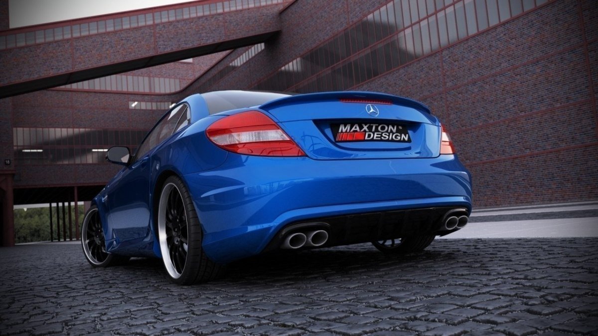 Maxton Design - HECK Stoßstange für MERCEDES SLK R171 (SLK R172 AMG LOOK) - Aerowerk.