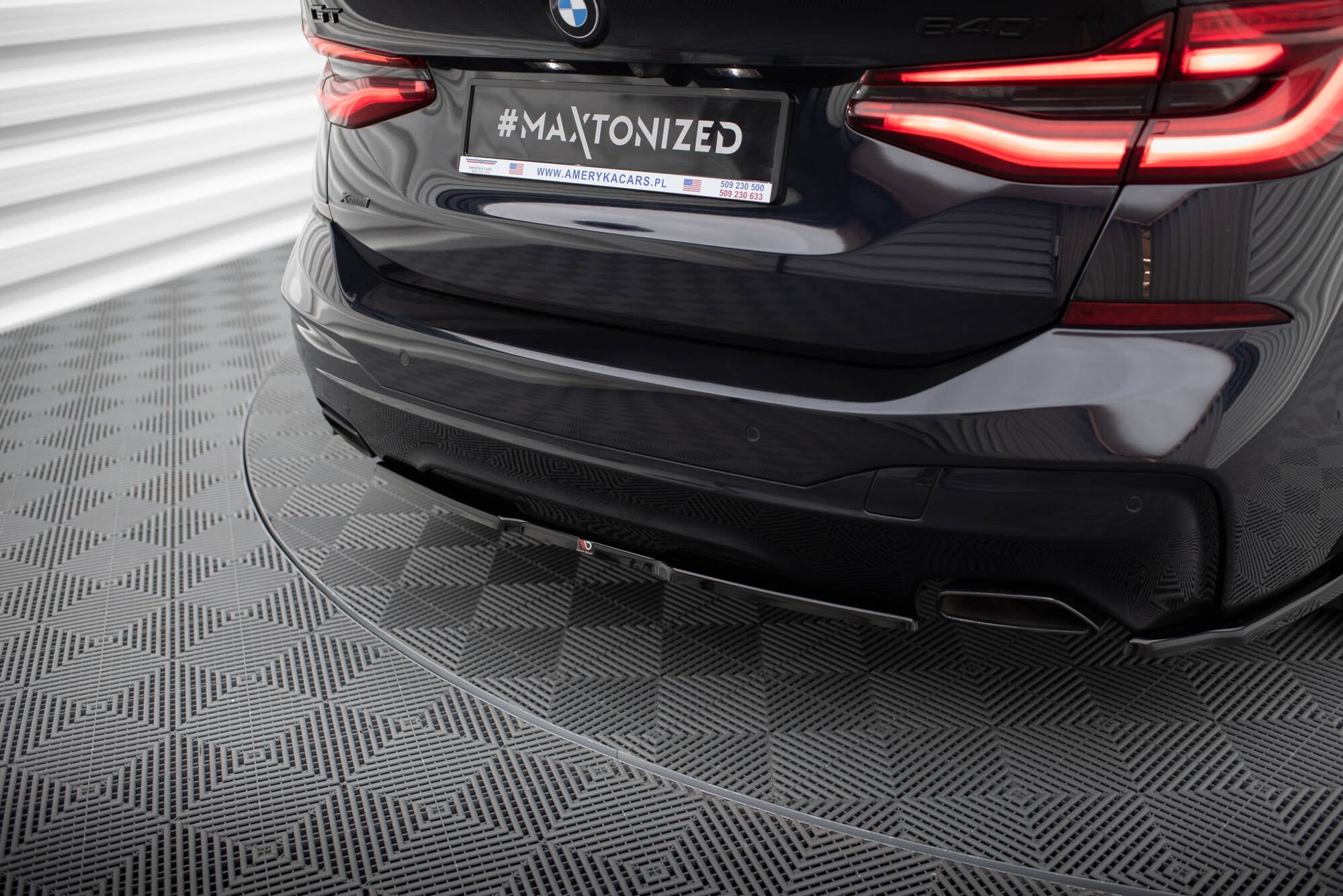 Maxton Design - Heckansatz Diffusor für BMW 6er GT G32 M - Paket - Aerowerk.