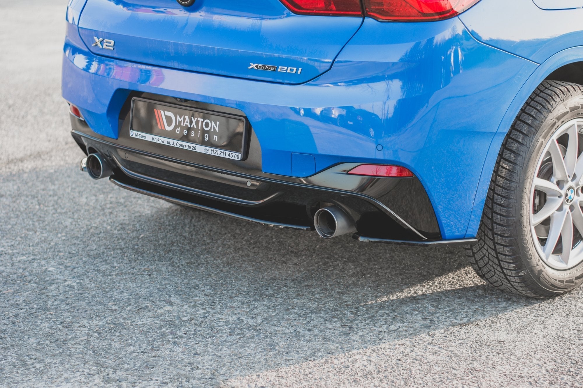 Maxton Design - Heckansatz Diffusor für BMW X2 F39 M - Paket - Aerowerk.
