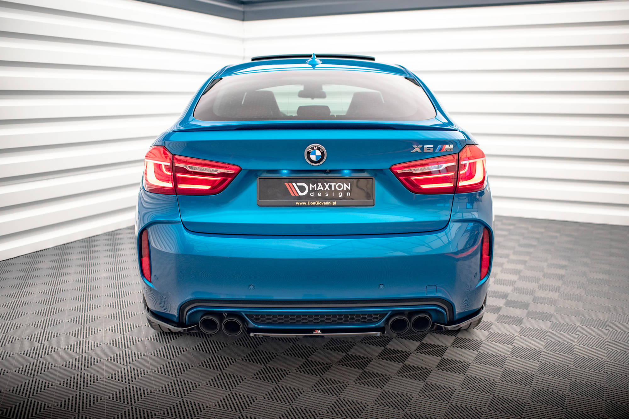 Maxton Design - Heckansatz Diffusor für BMW X6 M F86 - Aerowerk.