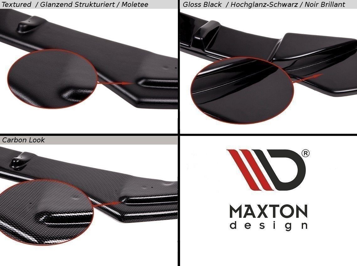 Maxton Design - Heckansatz für BMW 4er Coupe / Gran Coupe / Cabrio M - Paket F32 / F36 / F33 im DTM LOOK - Aerowerk.