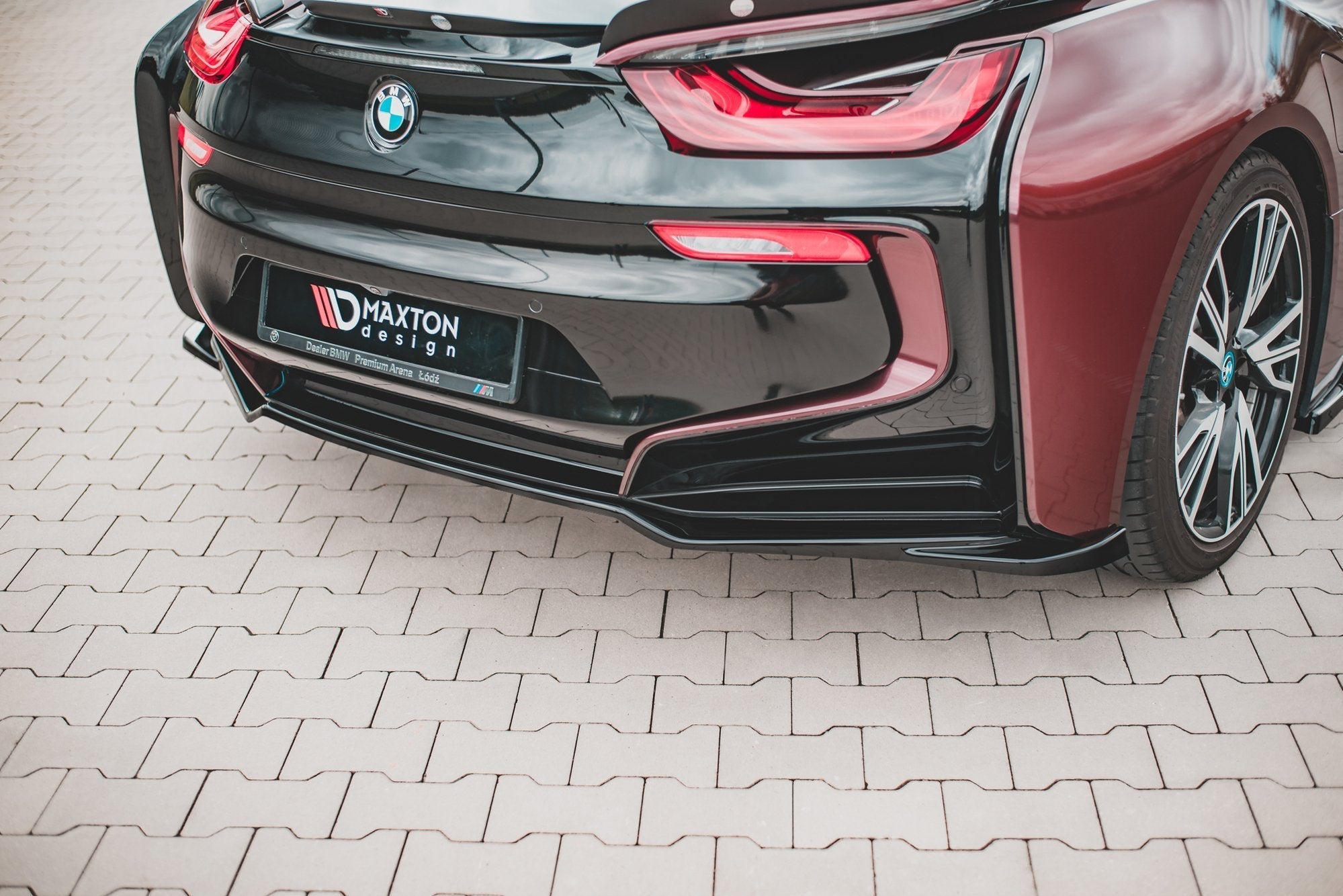 Maxton Design - Heckansatz für BMW i8 - Aerowerk.