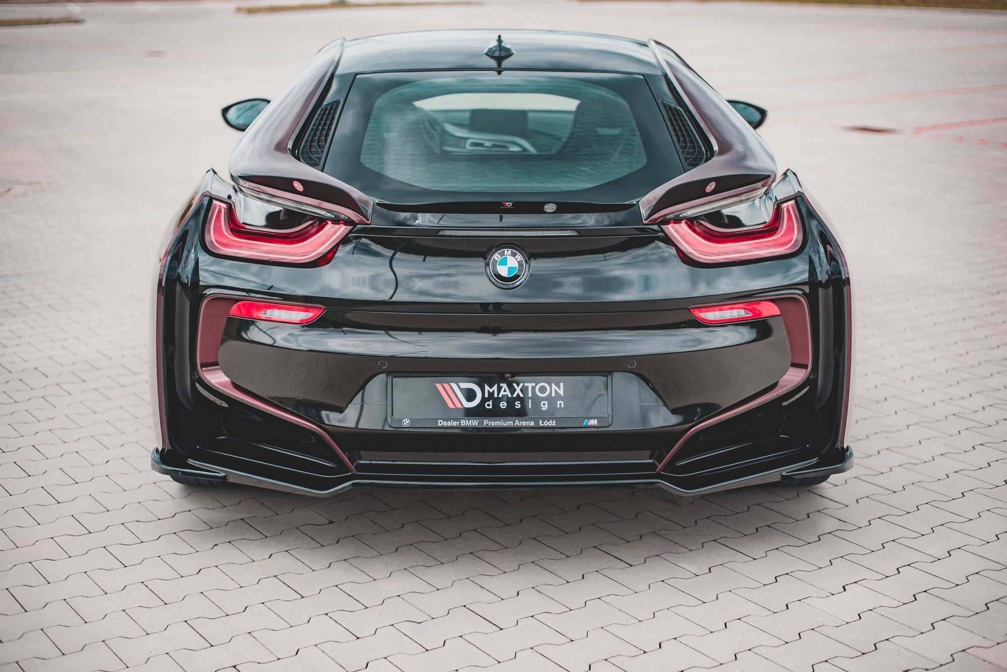 Maxton Design - Heckansatz für BMW i8 - Aerowerk.