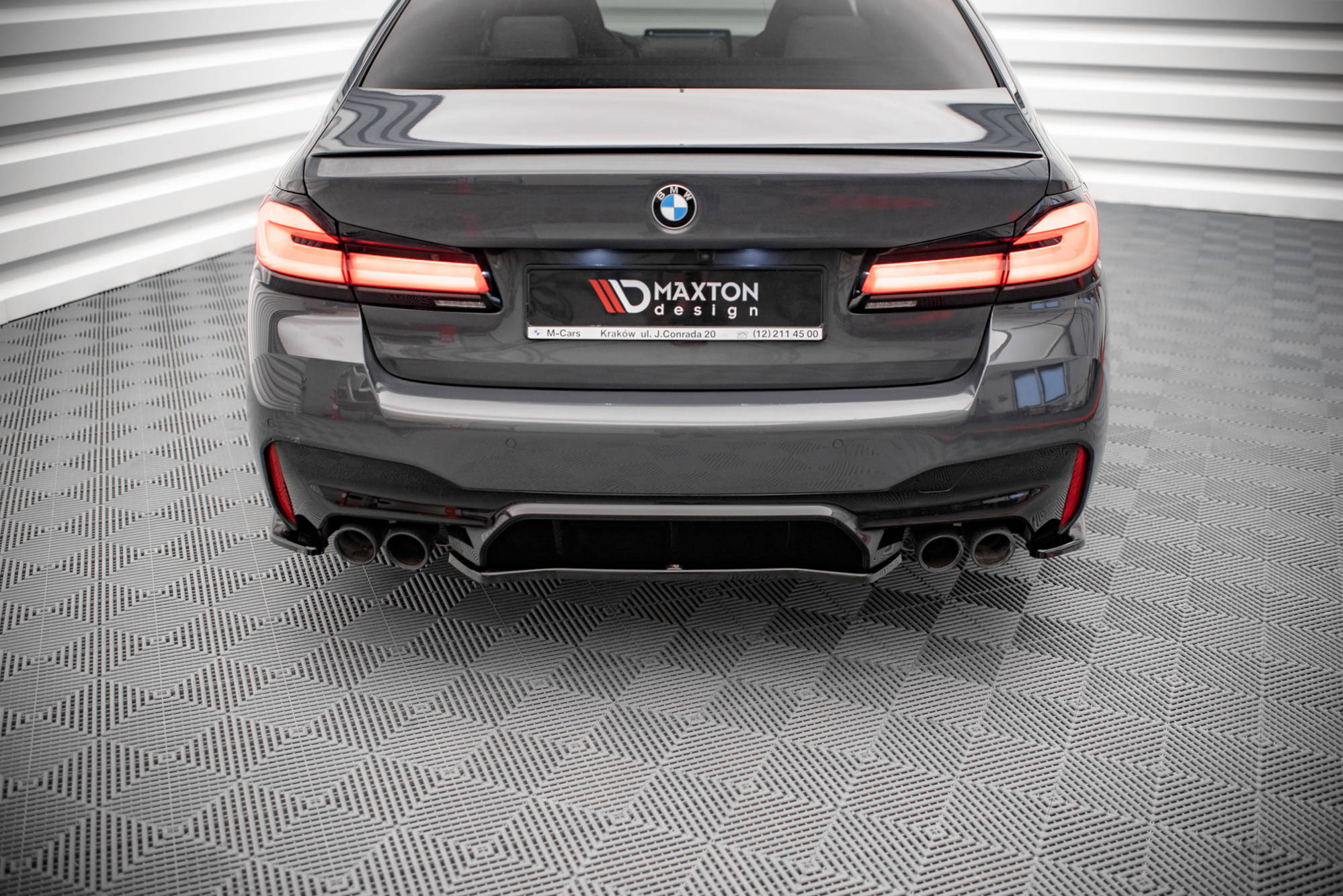 Maxton Design - Heckansatz für BMW M5 F90 - Aerowerk.