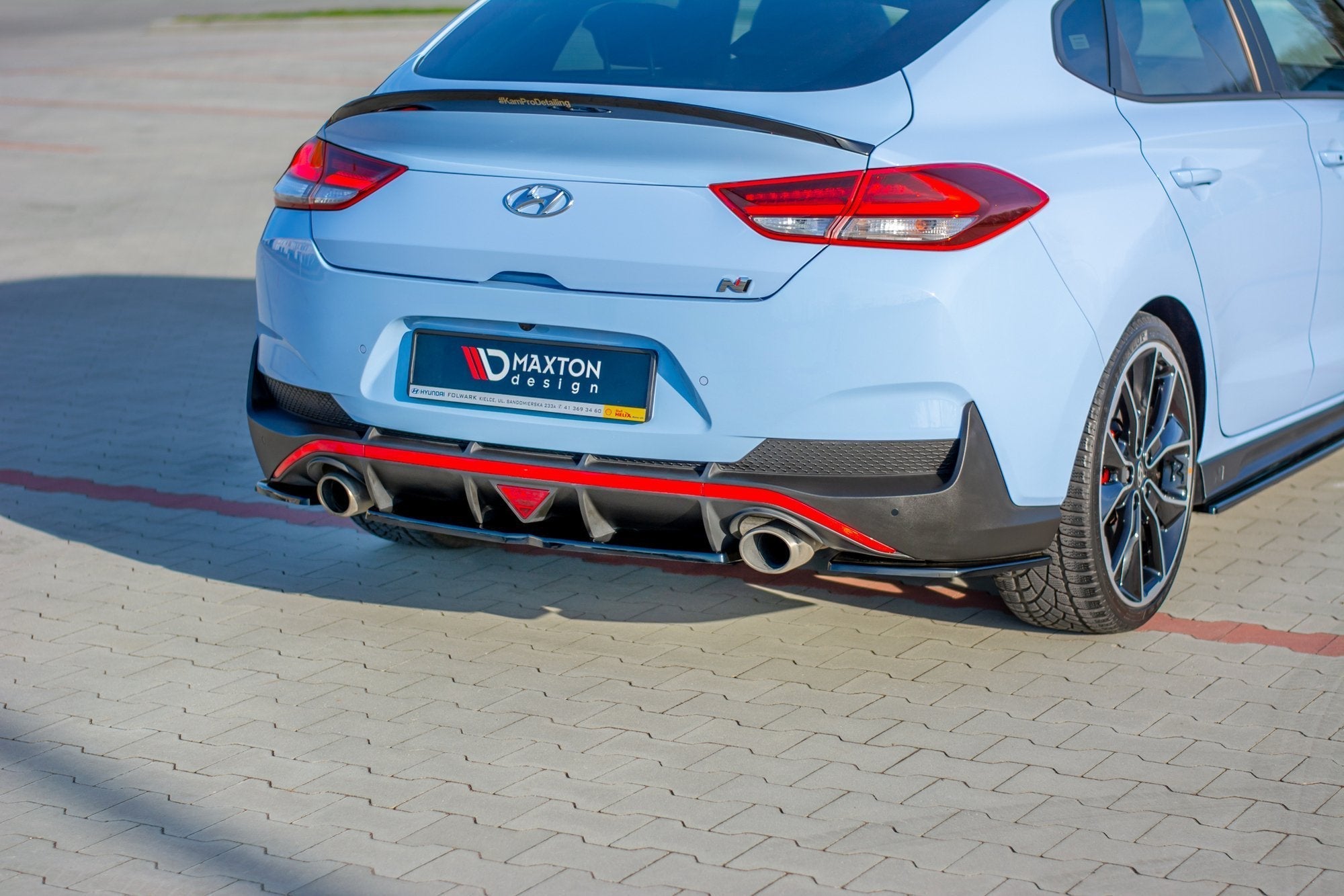 Maxton Design - Heckansatz für Hyundai I30 N Mk3 Fastback - Aerowerk.