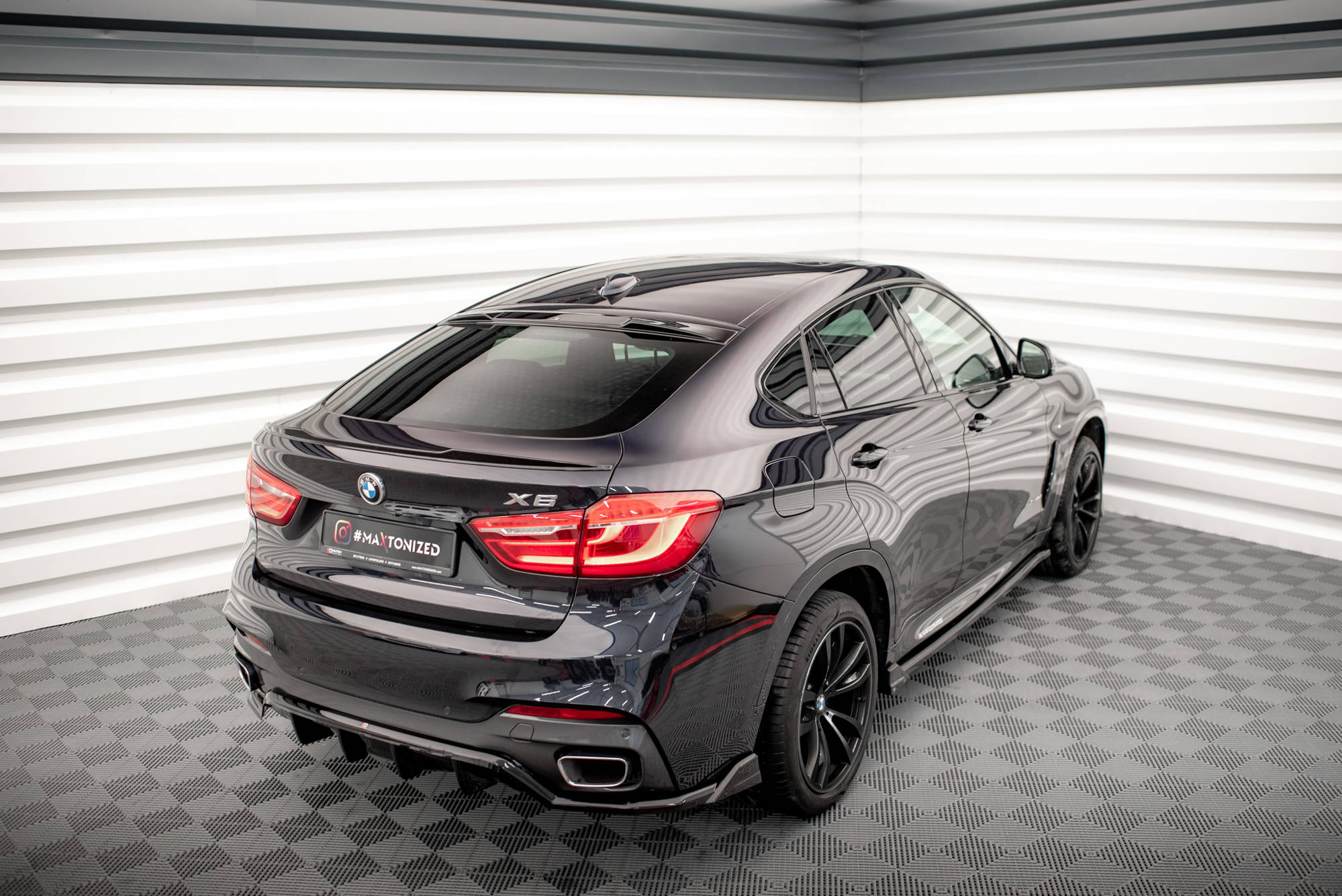 Maxton Design - Heckscheiben Spoiler für BMW X6 F16 M - Paket / X6 M F86 - Aerowerk.