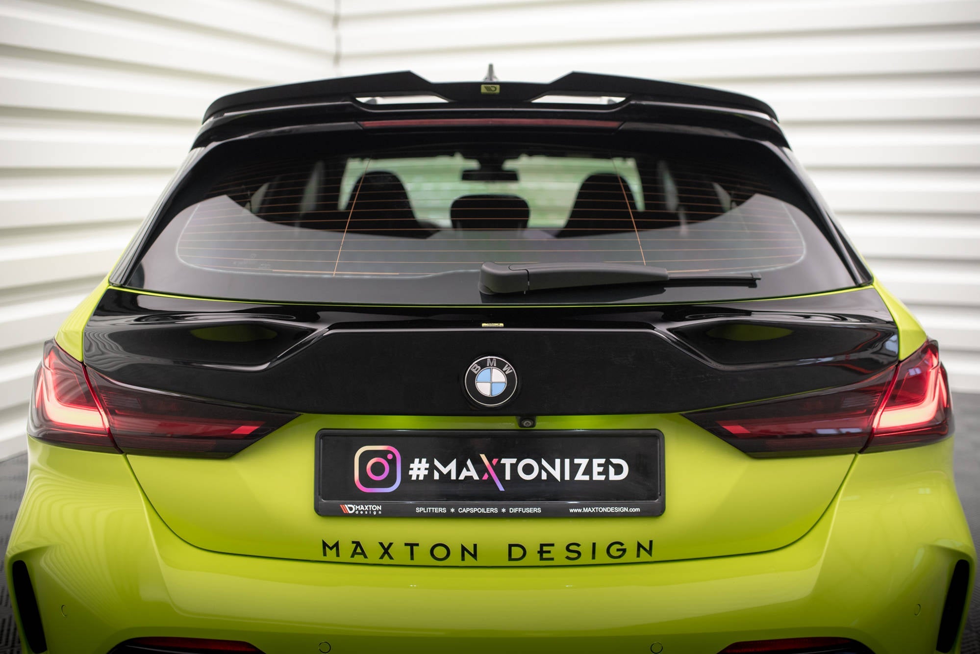 Maxton Design - Heckscheibenspoiler / unterer Spoiler für BMW 1er M - Paket / M135i / 128ti F40 - Aerowerk.