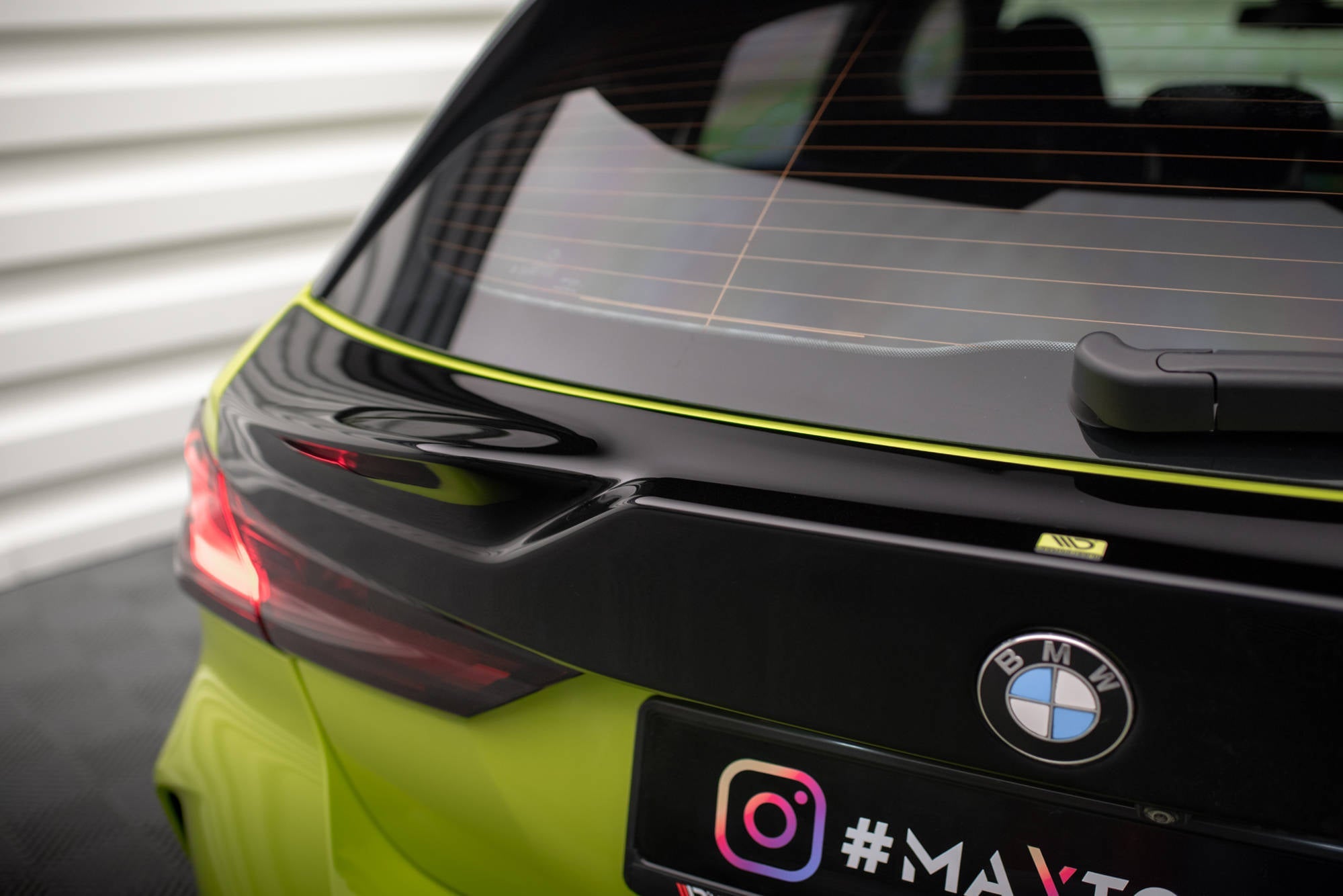 Maxton Design - Heckscheibenspoiler / unterer Spoiler für BMW 1er M - Paket / M135i / 128ti F40 - Aerowerk.