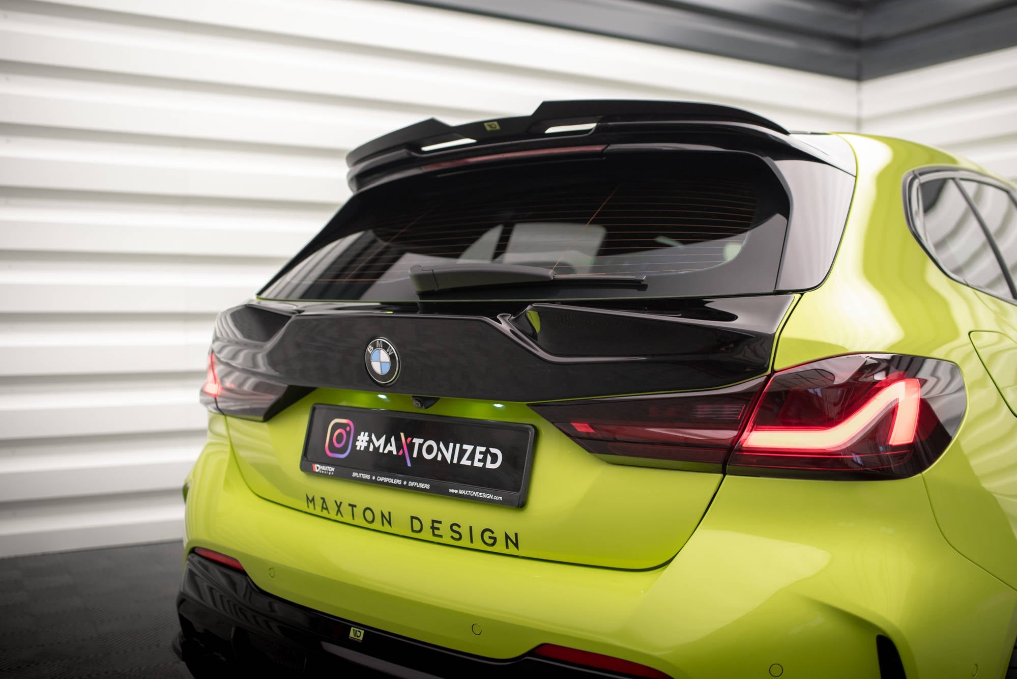 Maxton Design - Heckscheibenspoiler / unterer Spoiler für BMW 1er M - Paket / M135i / 128ti F40 - Aerowerk.