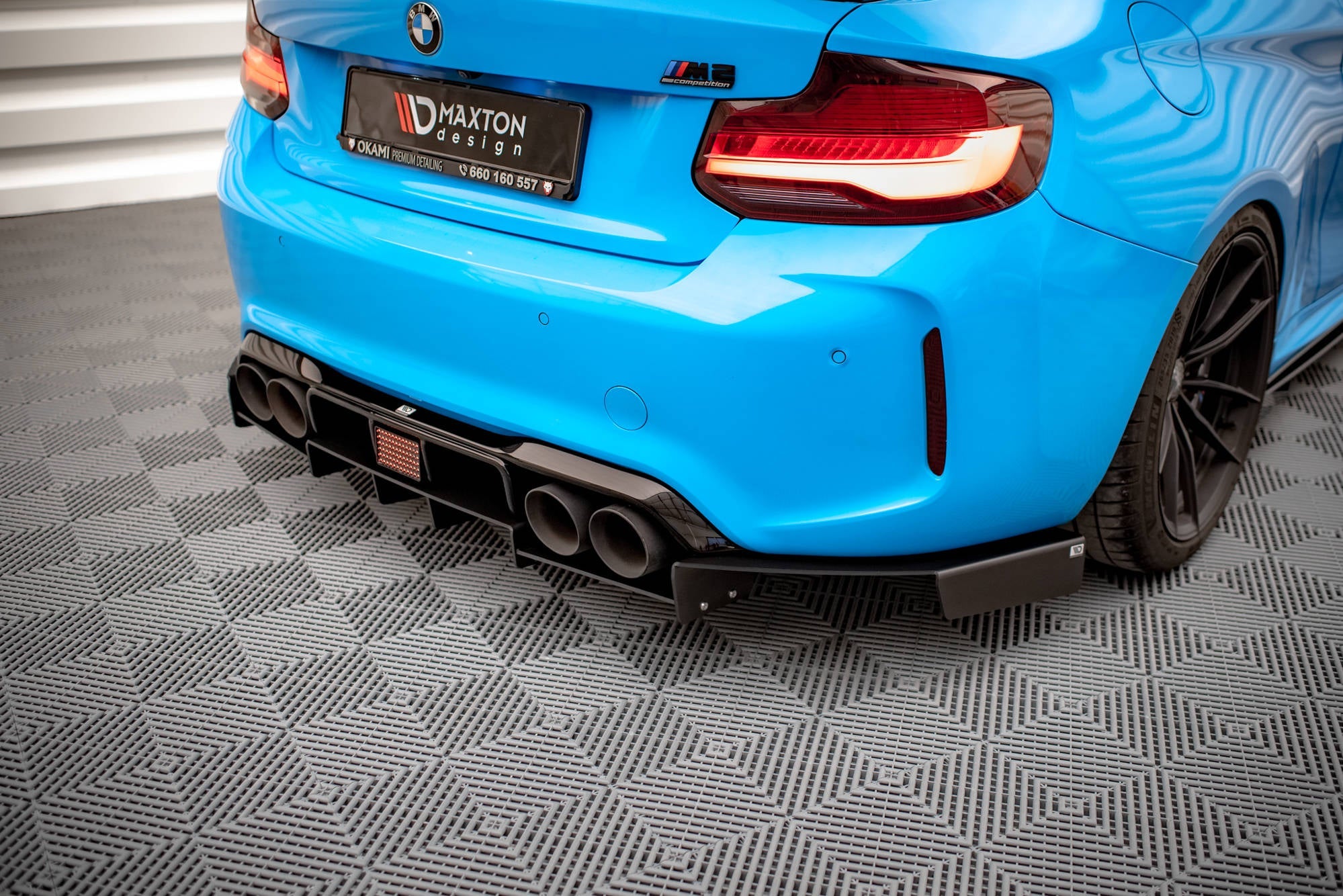 Maxton Design - Heckschürze für Racing BMW M2 F87 - Aerowerk.