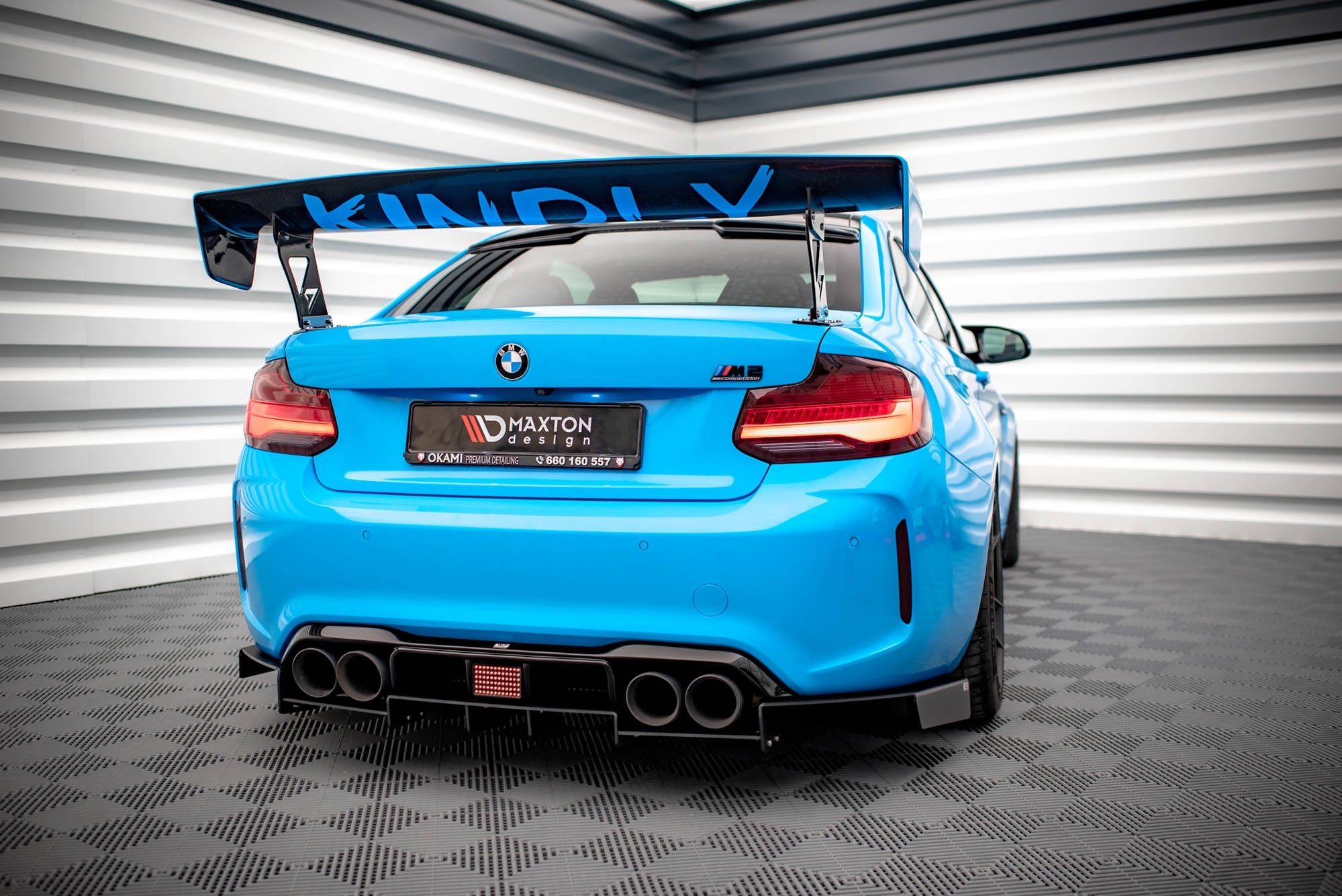 Maxton Design - Heckschürze für Racing BMW M2 F87 - Aerowerk.