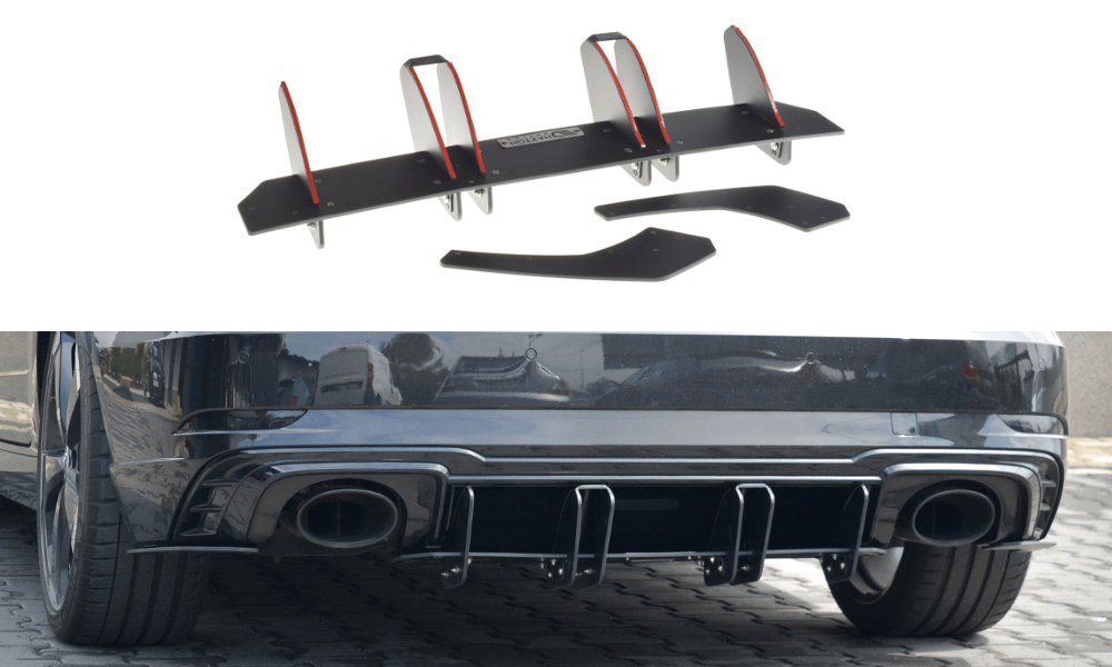 Maxton Design - Heckschürze V.2 für Audi RS3 8V FL Sportback - Aerowerk.