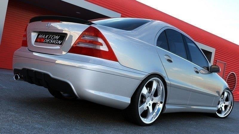 Maxton Design - Heckstoßstange für MERCEDES C W203 < AMG 204 LOOK> - Aerowerk.