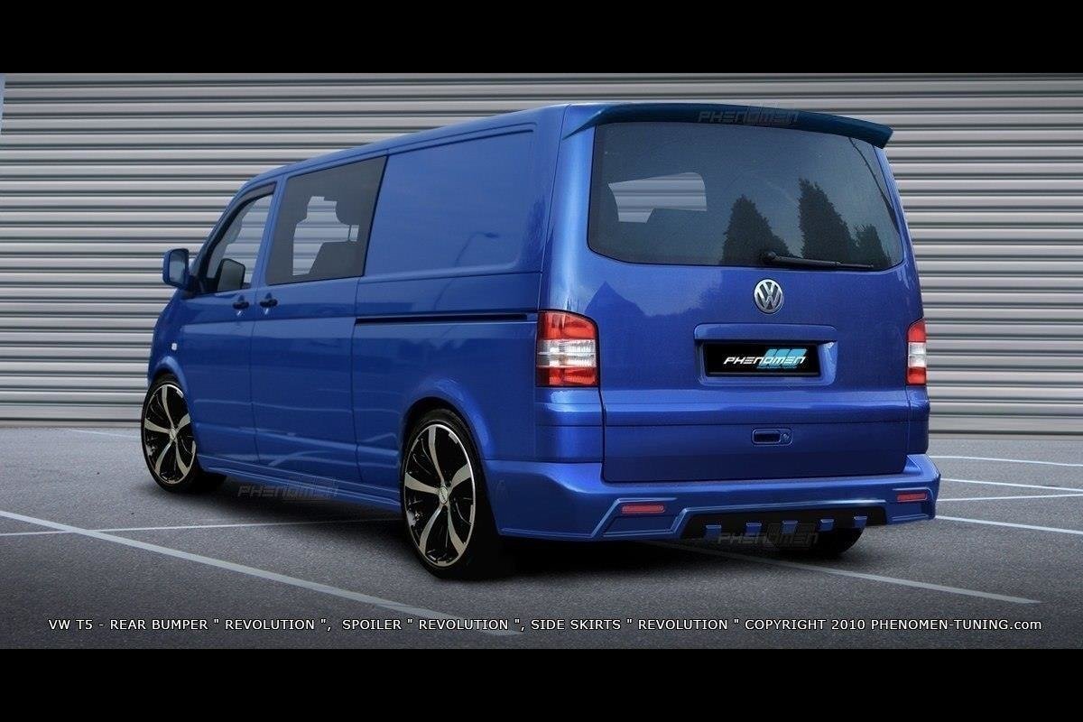 Maxton Design - Heckstoßstange für VW T5 < REVOLUTION > TÜV TEILGUTACHTEN - Aerowerk.