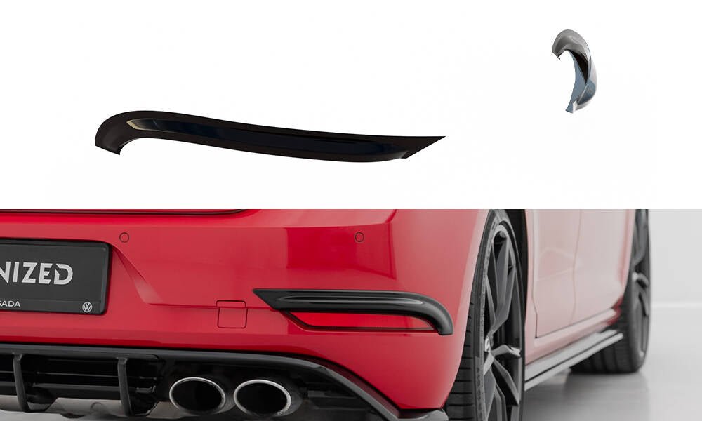 Maxton Design - Hintere Rahmen Für Leuchten VW Golf R / R - Line Mk7 Facelift - Aerowerk.