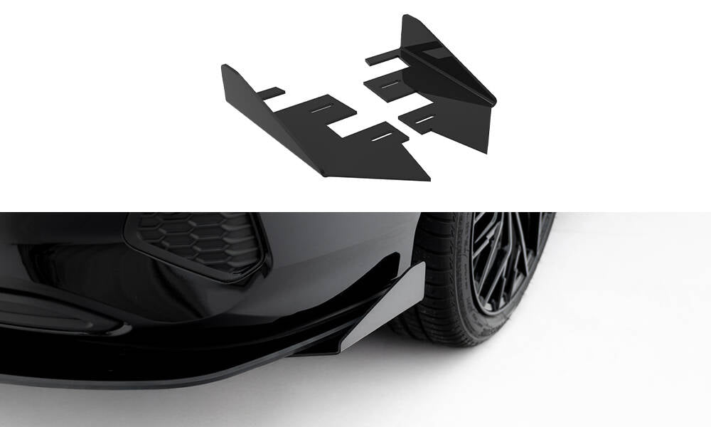 Maxton Design - Hintere Seiten Flaps für Audi A3 Limousine 8Y - Aerowerk.