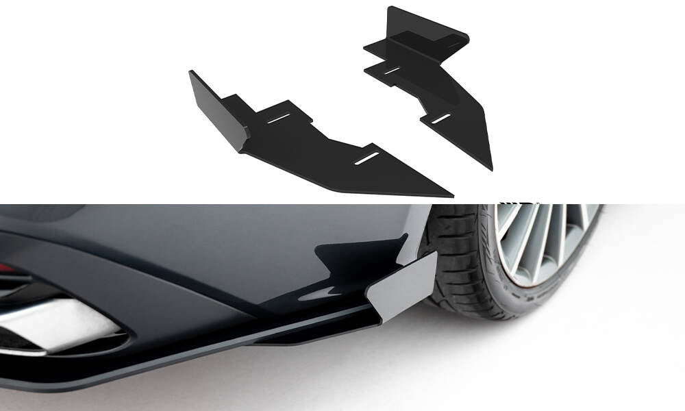 Maxton Design - Hintere Seiten Flaps für Audi A5 F5 Facelift - Aerowerk.