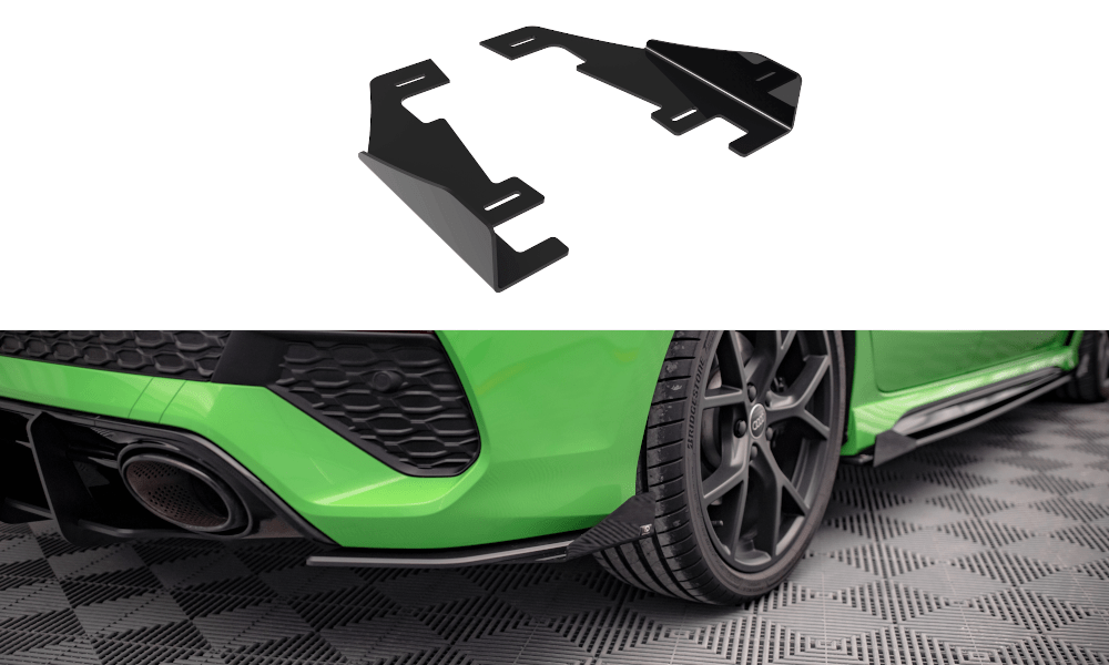 Maxton Design - Hintere Seiten Flaps für Audi RS3 Limousine 8Y - Aerowerk.