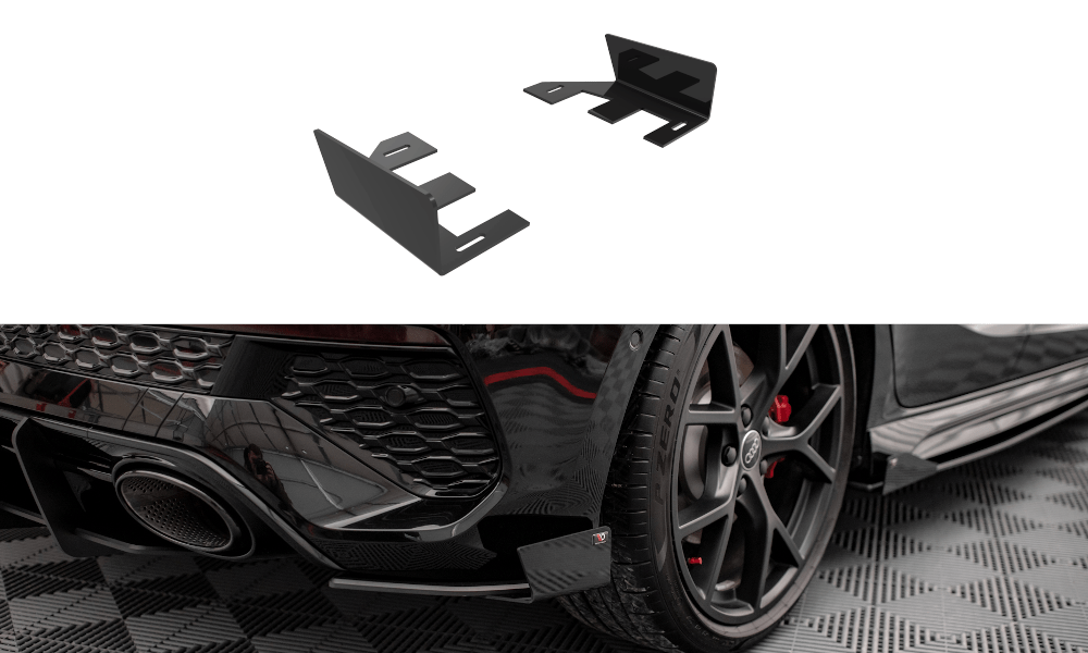Maxton Design - Hintere Seiten Flaps für Audi RS3 Sportback 8Y - Aerowerk.