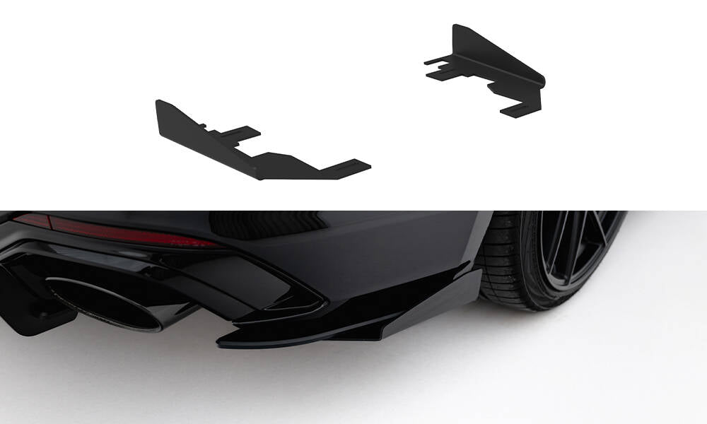 Maxton Design - Hintere Seiten Flaps für Audi RS5 Sportback F5 - Aerowerk.