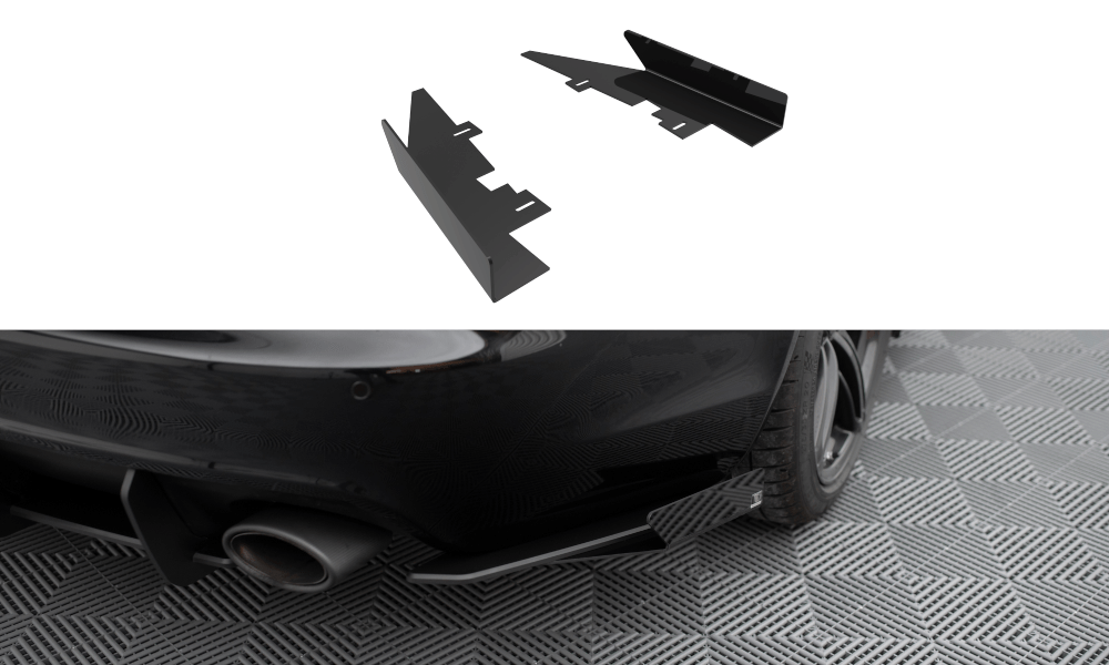 Maxton Design - Hintere Seiten Flaps für Audi RS6 Avant C6 - Aerowerk.