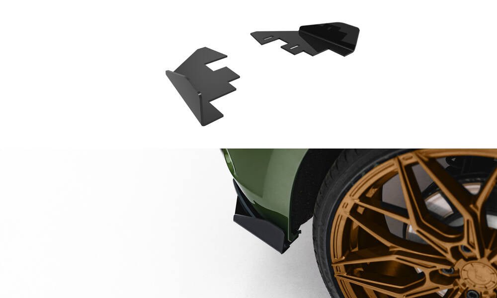 Maxton Design - Hintere Seiten Flaps für Audi S3 Sportback 8Y Facelift - Aerowerk.