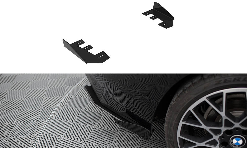 Maxton Design - Hintere Seiten Flaps für BMW 2er Coupe G42 - Aerowerk.