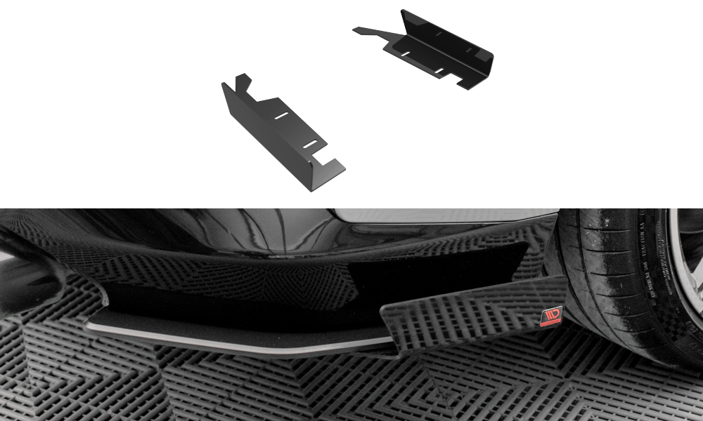 Maxton Design - Hintere Seiten Flaps für BMW 2er Coupe M240i G42 - Aerowerk.