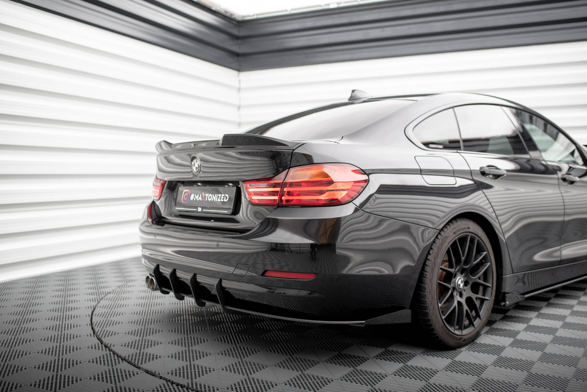 Maxton Design - Hintere Seiten Flaps für BMW 4er Gran Coupe F36 - Aerowerk.