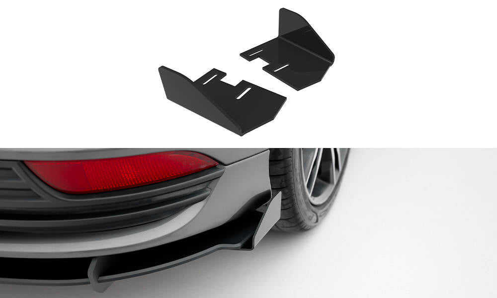 Maxton Design - Hintere Seiten Flaps für Ford Focus ST Mk3 Facelift - Aerowerk.
