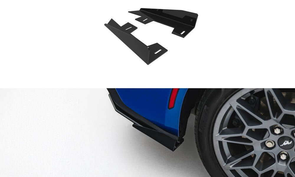 Maxton Design - Hintere Seiten Flaps für Ford Mustang GT Mk7 - Aerowerk.