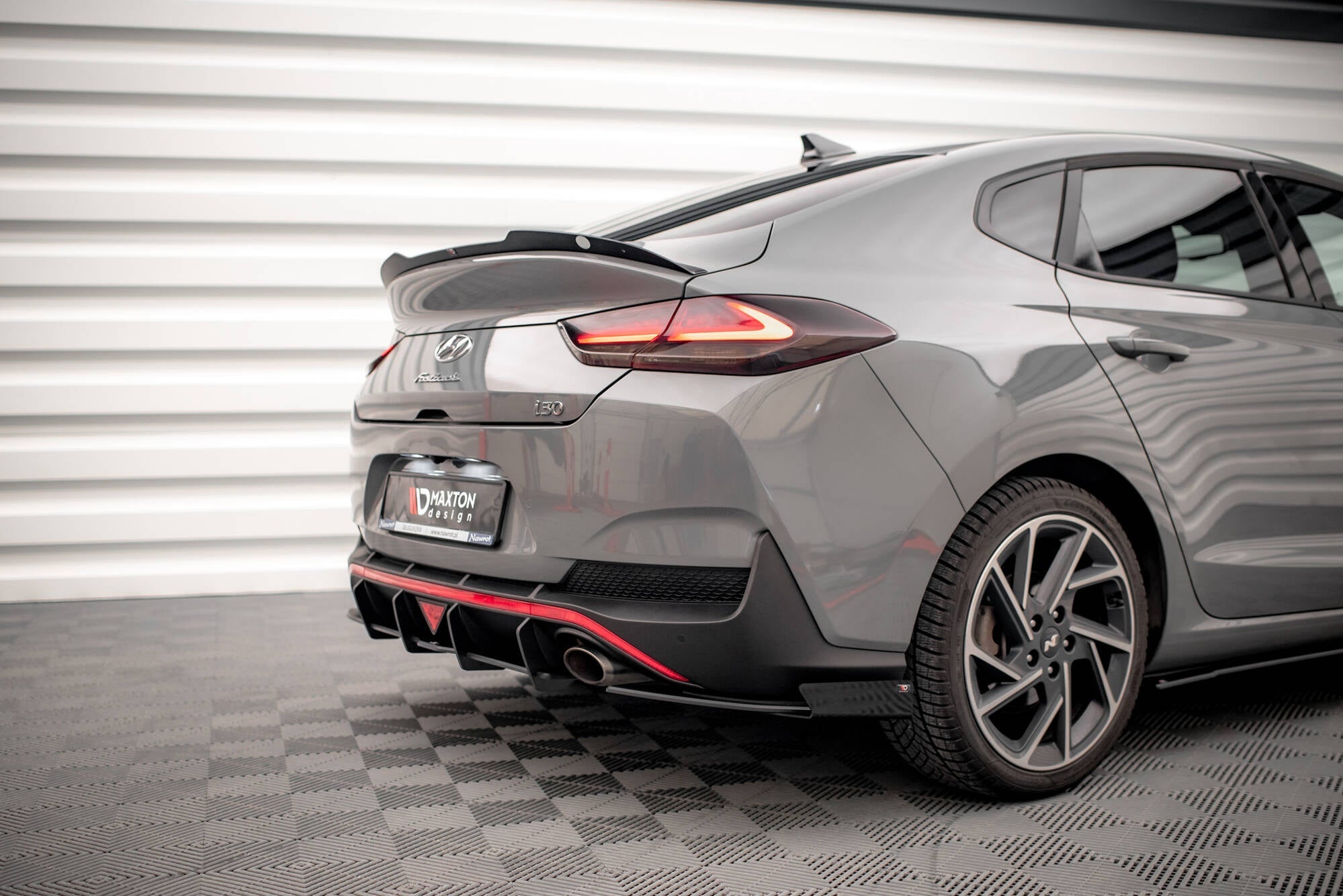 Maxton Design - Hintere Seiten Flaps für Hyundai I30 Fastback N - Line Mk3 Facelift - Aerowerk.