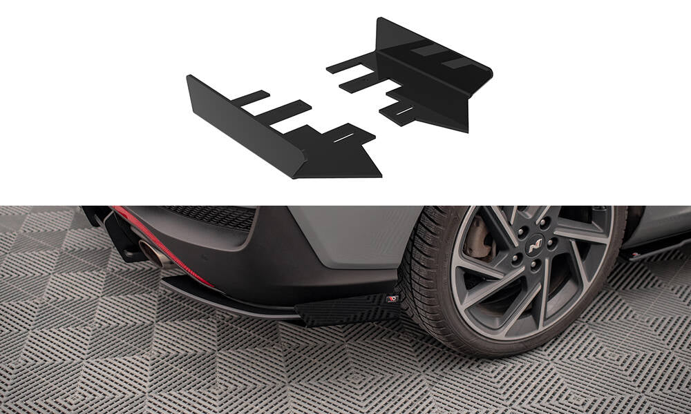 Maxton Design - Hintere Seiten Flaps für Hyundai I30 Fastback N - Line Mk3 Facelift - Aerowerk.