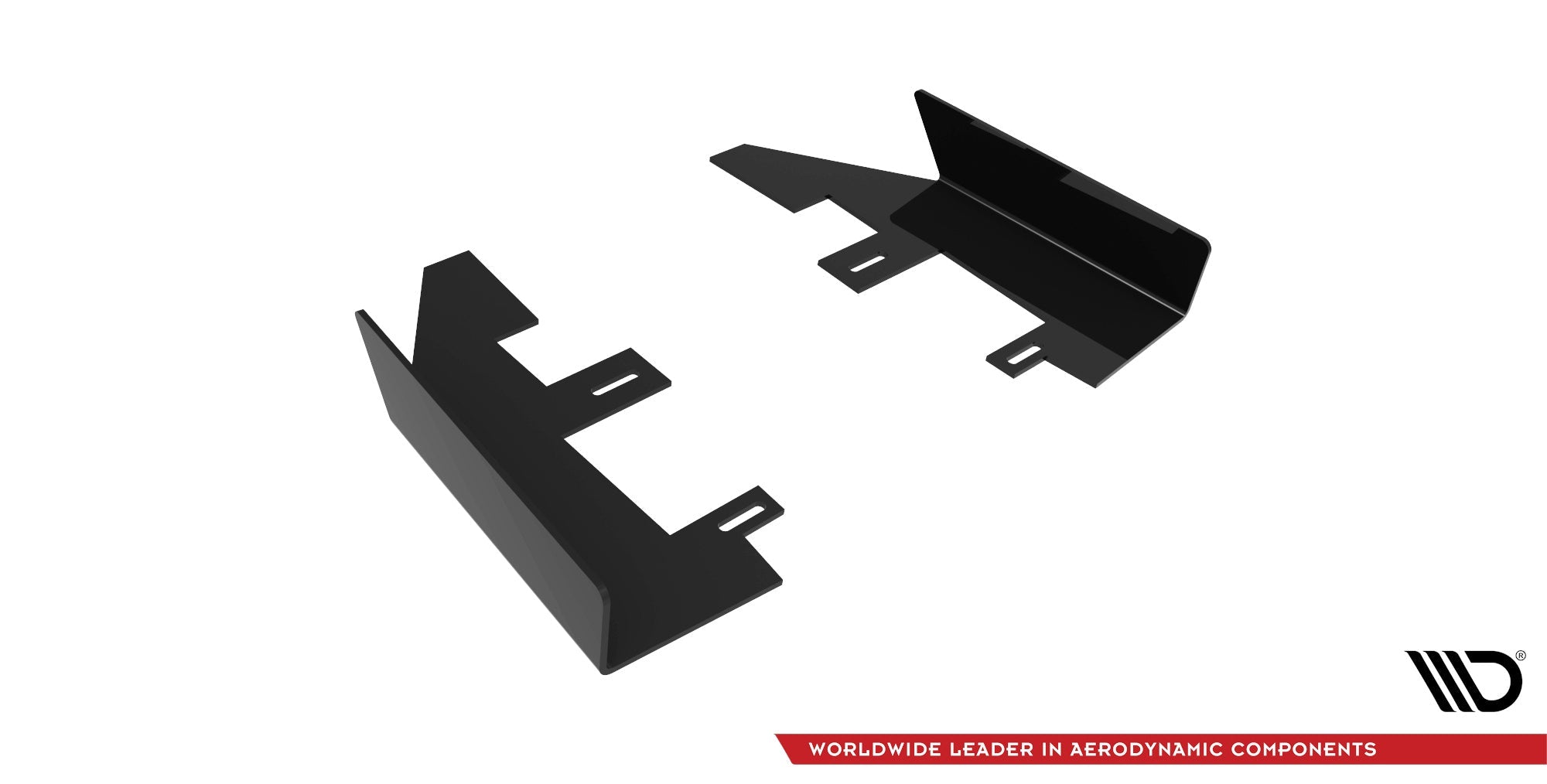 Maxton Design - Hintere Seiten Flaps für Mercedes - AMG C63 Limousine / Kombi W205 Facelift - Aerowerk.