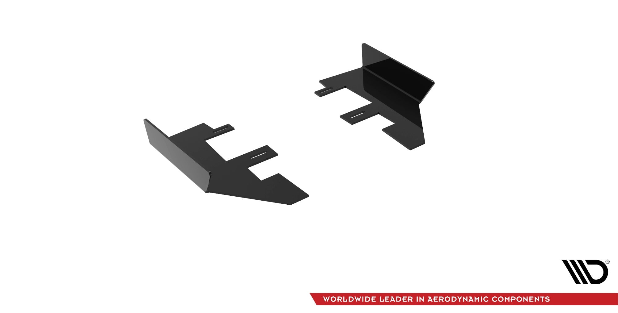 Maxton Design - Hintere Seiten Flaps für Mercedes - AMG C63 Limousine / Kombi W205 Facelift - Aerowerk.