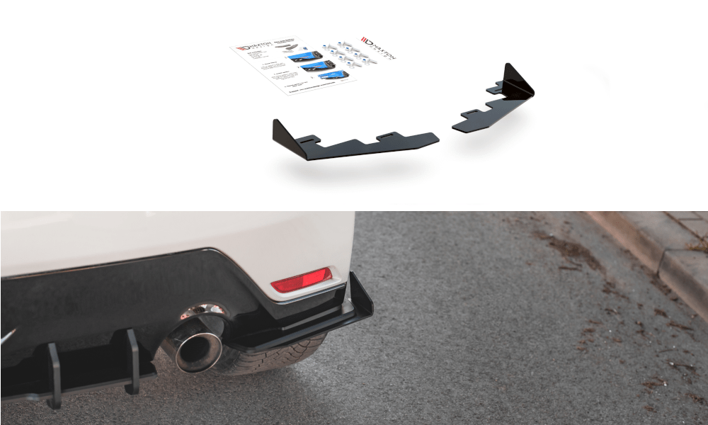 Maxton Design - Hintere Seiten Flaps für Toyota GR Yaris Mk4 - Aerowerk.