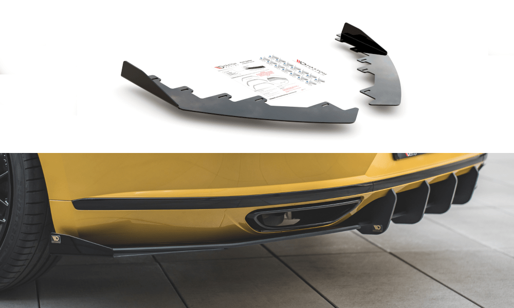 Maxton Design - Hintere Seiten Flaps für VW Arteon R - Line - Aerowerk.