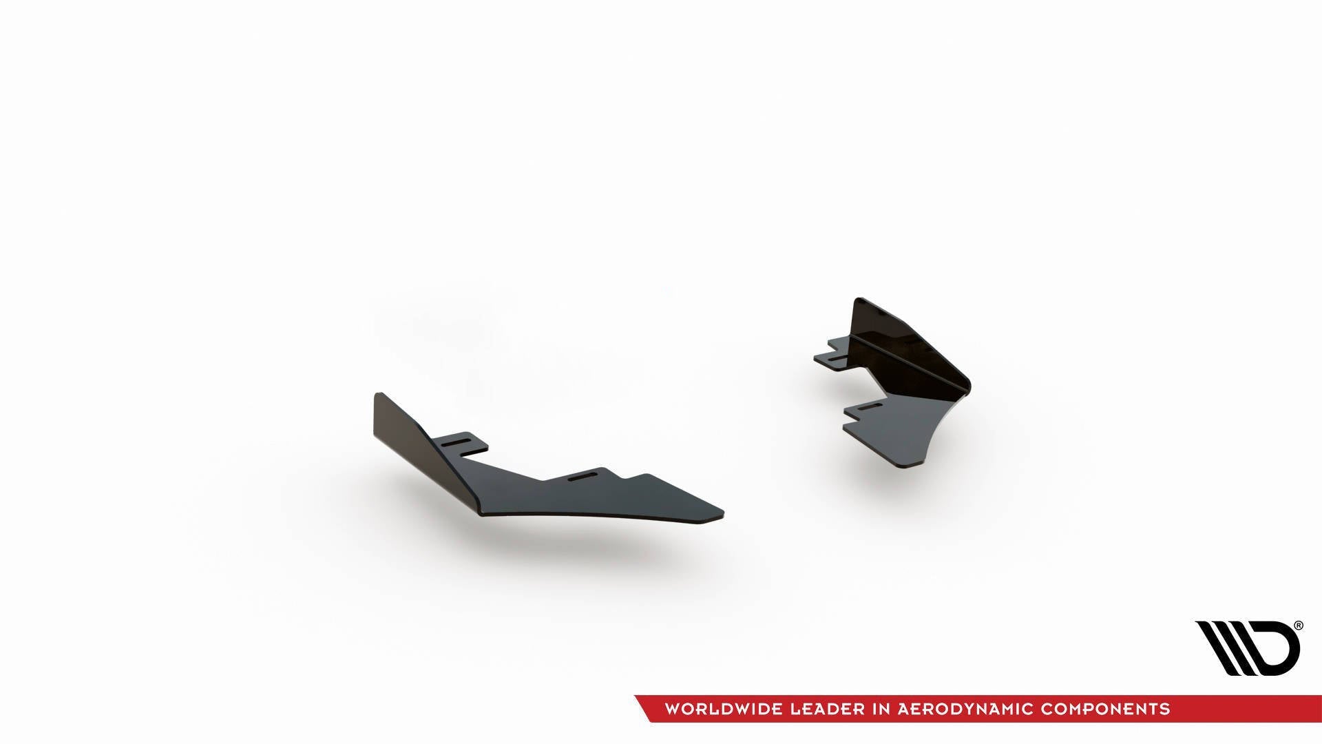 Maxton Design - Hintere Seiten Flaps für VW Golf GTI Clubsport Mk8 Facelift - Aerowerk.