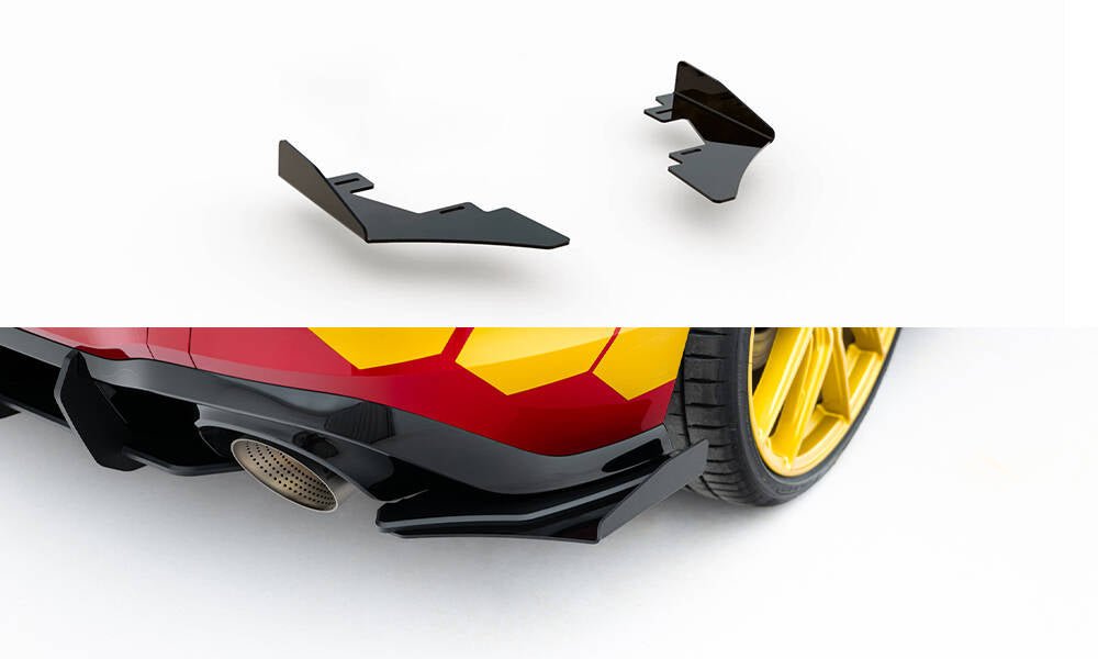 Maxton Design - Hintere Seiten Flaps für VW Golf GTI Clubsport Mk8 Facelift - Aerowerk.