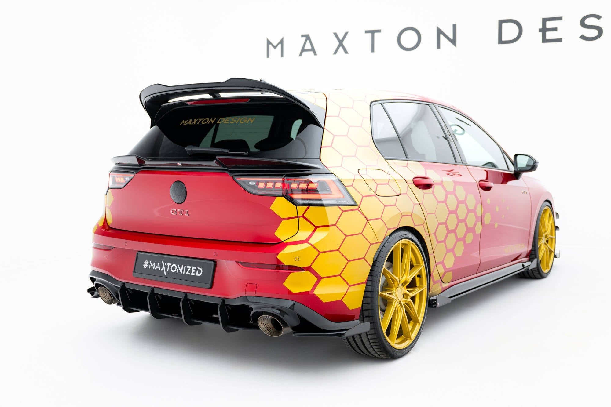 Maxton Design - Hintere Seiten Flaps für VW Golf GTI Clubsport Mk8 Facelift - Aerowerk.