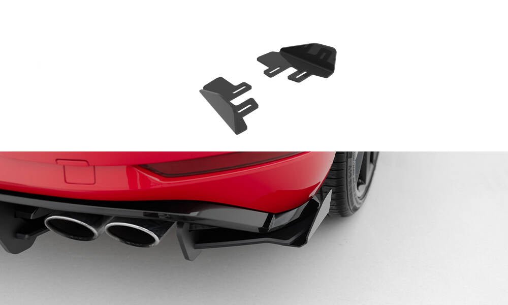 Maxton Design - Hintere Seiten Flaps für VW Golf R Mk7 Facelift - Aerowerk.