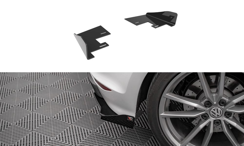 Maxton Design - Hintere Seiten Flaps für VW Golf R Mk7 - Aerowerk.