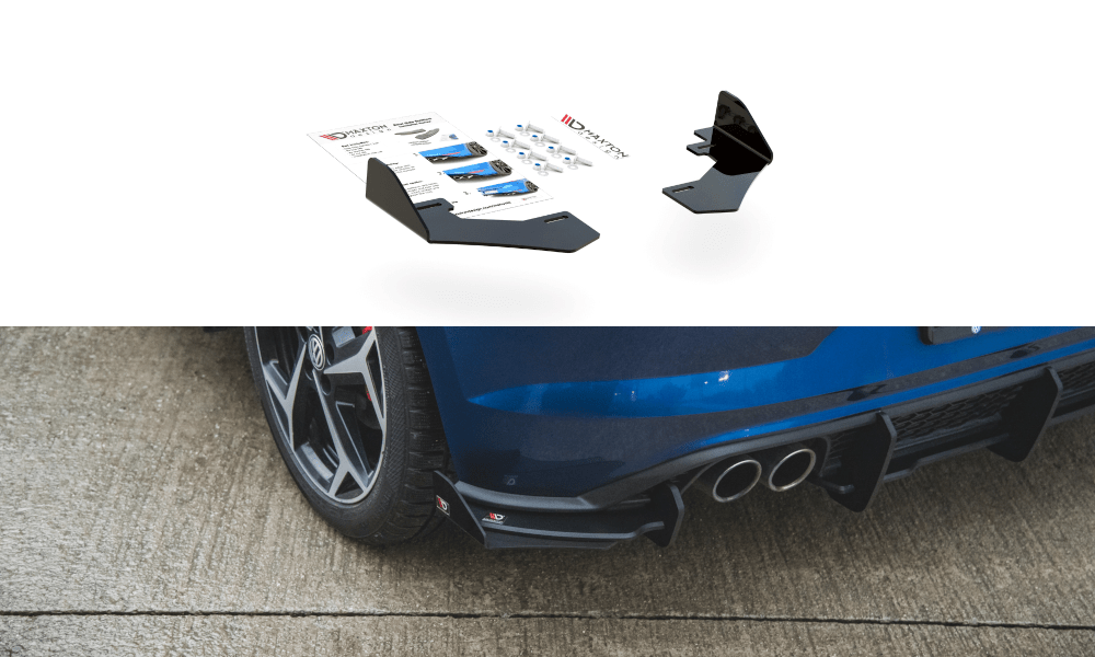 Maxton Design - Hintere Seiten Flaps für VW Polo GTI Mk6 - Aerowerk.