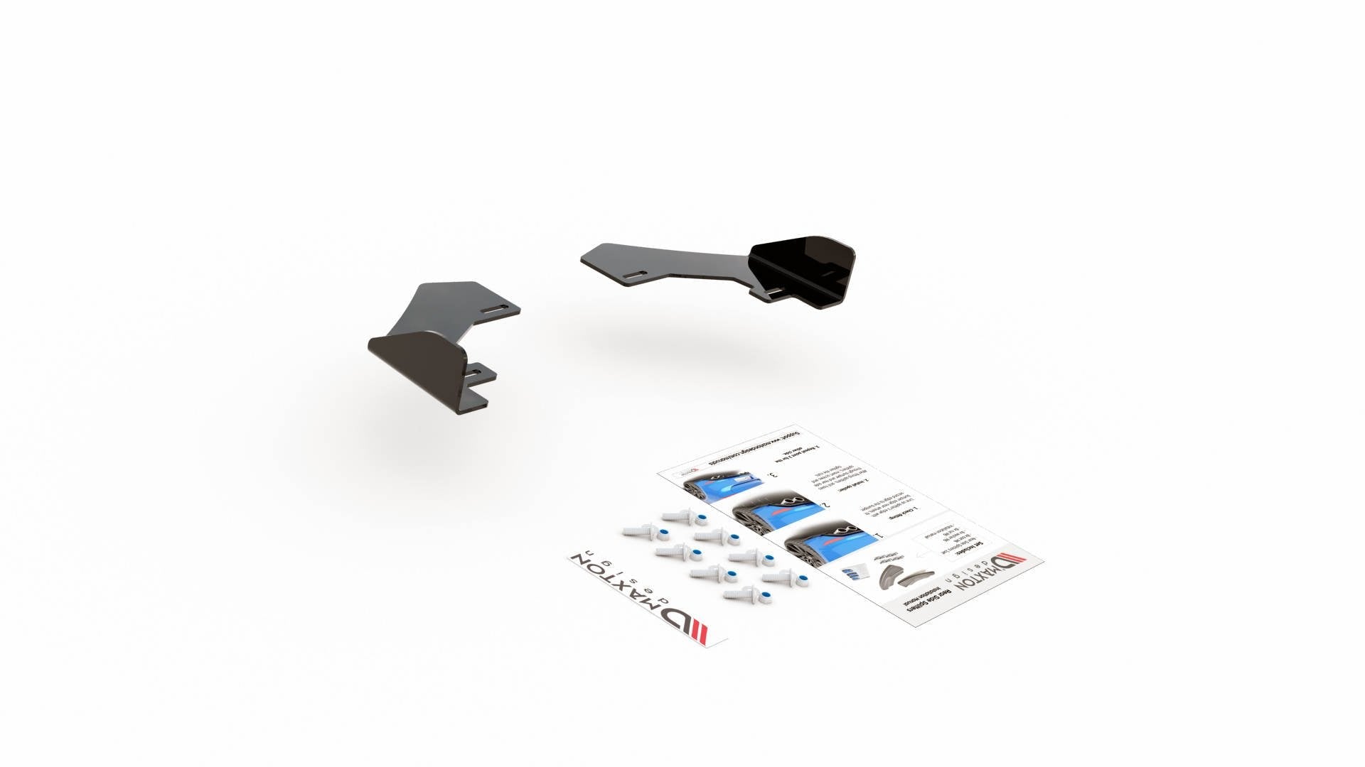 Maxton Design - Hintere Seiten Flaps für VW Polo GTI Mk6 - Aerowerk.