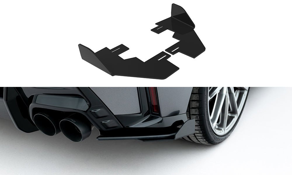 Maxton Design - Hintere Seiten Flaps V2 für BMW 1er M - Paket F70 - Aerowerk.